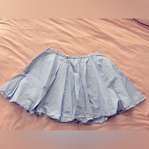J crew pleated circle skirt